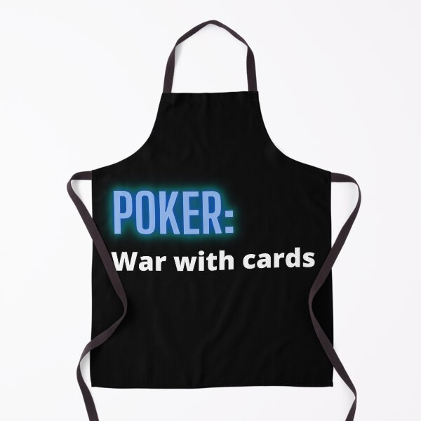 Item preview, Poker is war with cards designed and sold by MotivationDNA.