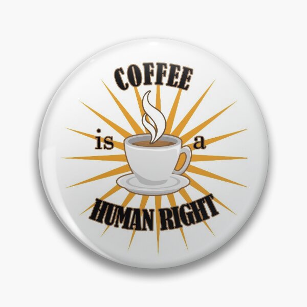 Item preview, Coffee Is A Human Right - Beautiful Coffee Cup Vintage Style Gift designed and sold by andrei49387.