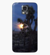 Full Moon Rising, Joshua Tree Case/Skin for Samsung Galaxy