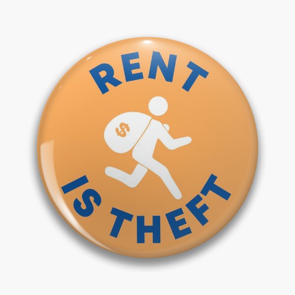 Item preview, Rent Is Theft designed and sold by Picket Club.