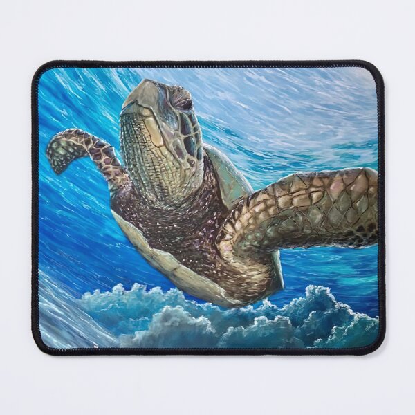Item preview, Sea turtle underwater, Sea turtle art, Sea turtle painting, Sea turtle wall art, sea turtle wall decor, Sea turtle decor designed and sold by SunscapesArt.