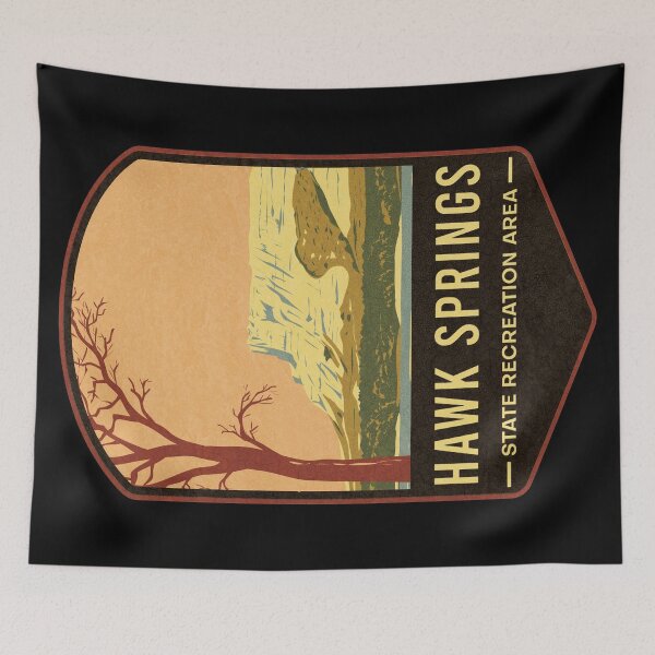 Item preview, Hawk Springs State Recreation Area designed and sold by JordanHolmes.