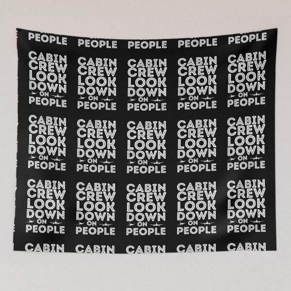 Item preview, Cabin Crew Look Down On People designed and sold by Einstein12345.