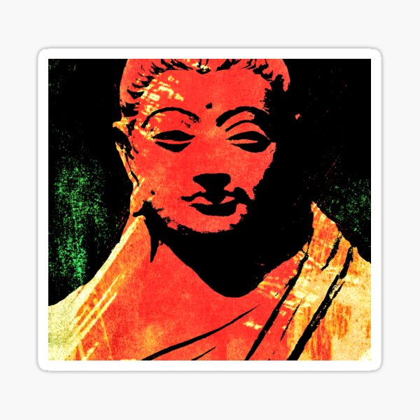Release of Buddha In Meditation Sticker
