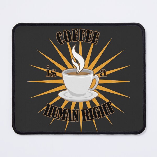 Item preview, Poster Coffee Is A Human Right - Beautiful Coffee Cup Vintage Style Gift designed and sold by andrei49387.