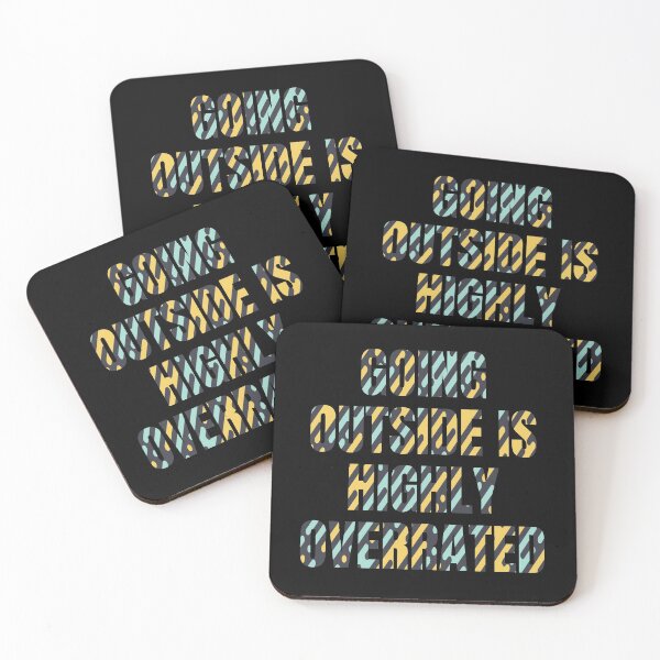 Item preview, Going Outside Is Highly Overrated designed and sold by StoicQuotes.