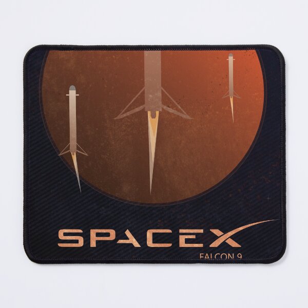 Item preview, SpaceX Falcon 9 Vintage Mars designed and sold by technotron.