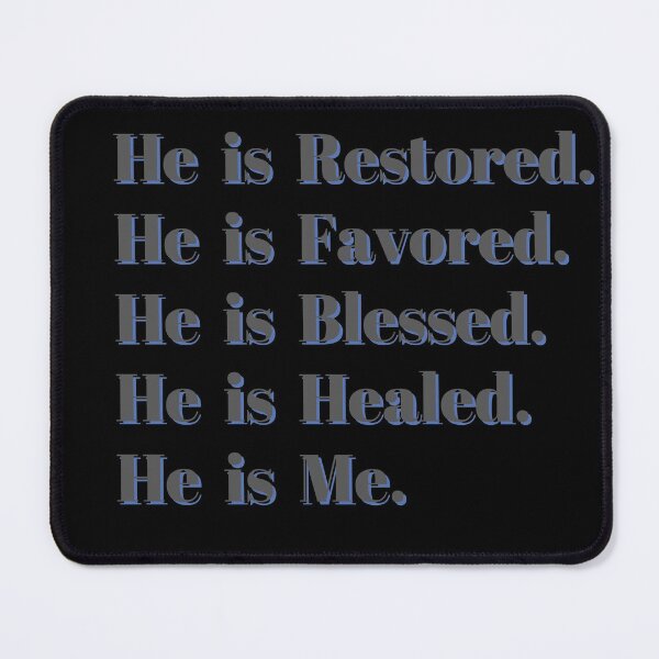 Item preview, He Is Restored designed and sold by Fabuluss4Life.
