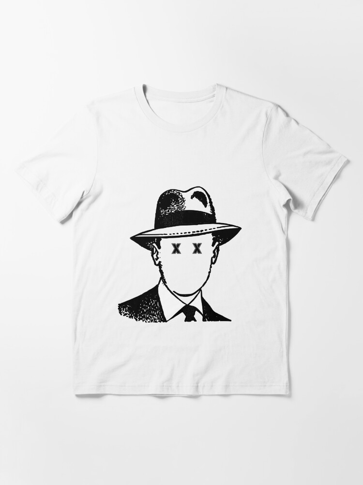 Alternate view of The Man with No Face - Hat and Suit Vintage Style Essential T-Shirt