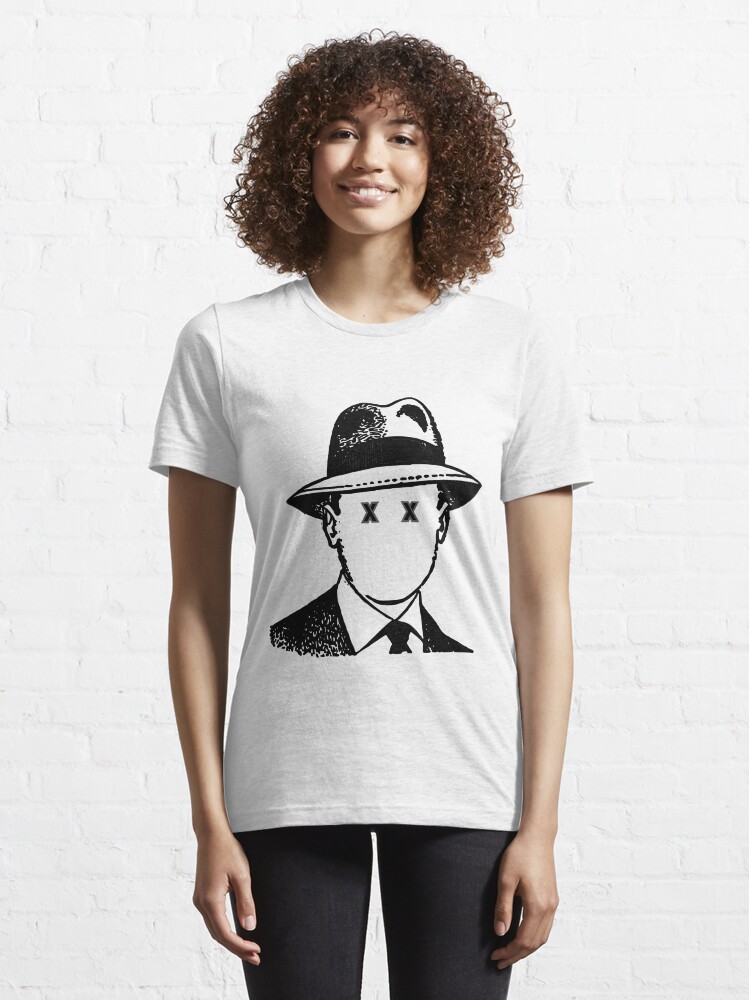 Alternate view of The Man with No Face - Hat and Suit Vintage Style Essential T-Shirt