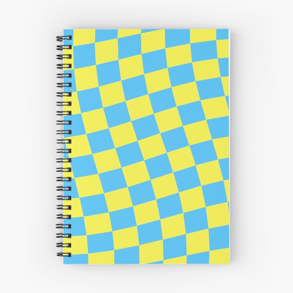 Item preview, Blue and Yellow check flag pattern designed and sold by bradm50.