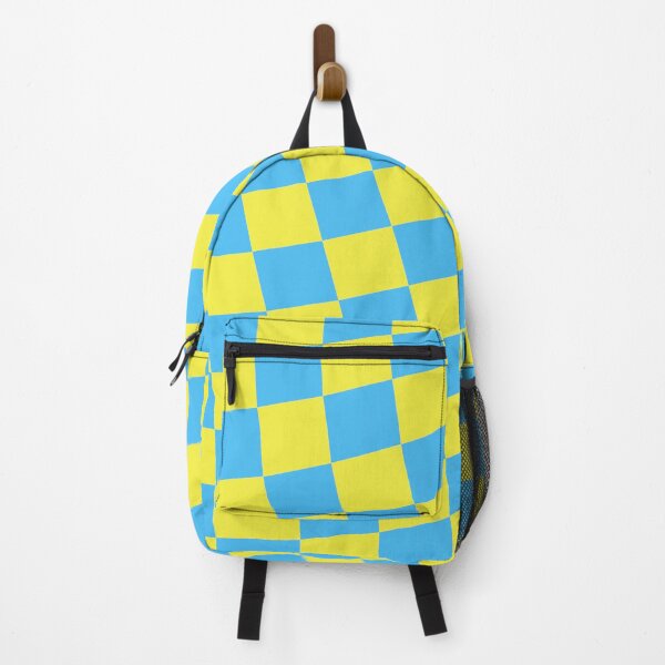 Item preview, Blue and Yellow check flag pattern designed and sold by bradm50.