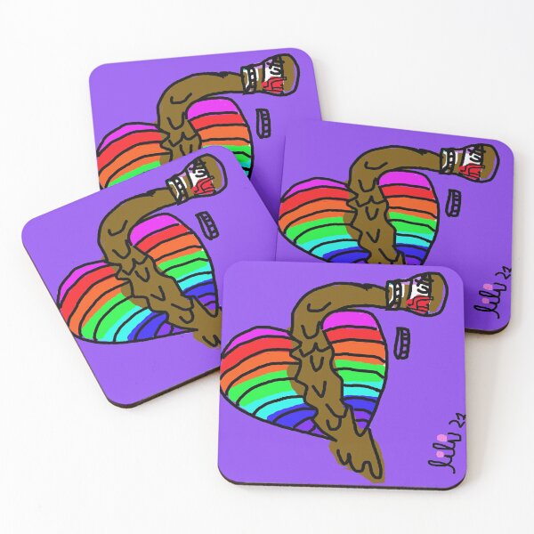 Item preview, Series: Art Sweet rainbow heart with lilac nutella designed and sold by LileskaDiaz.
