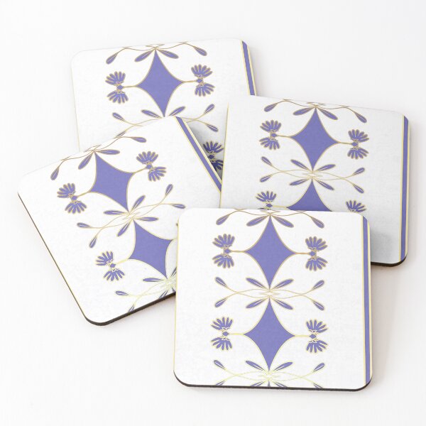 Item preview, Very Peri Intricate Gold Pattern - Very Peri Color Of The Year 2022 designed and sold by ViewerEqualsPhoton.