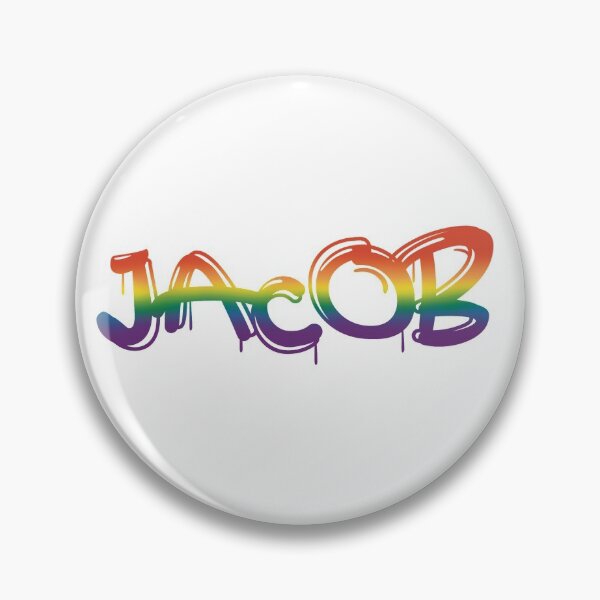 Item preview, Jacob rainbow name designed and sold by Skyebeari.