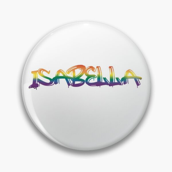 Item preview, Isabella rainbow name designed and sold by Skyebeari.