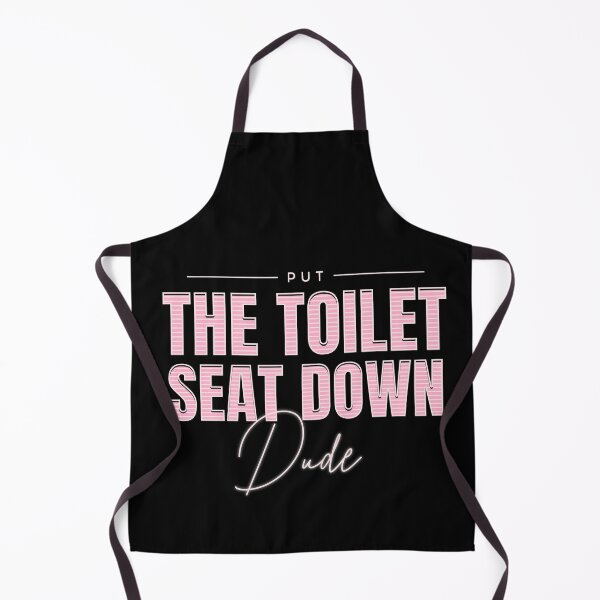 Item preview, Put The Toilet Seat Down - Pink designed and sold by MaryJaneRC.