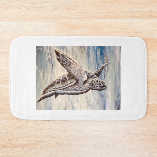Item preview, Sea turtle underwater, Sea turtle art, Sea turtle painting, Sea turtle wall art, sea turtle wall decor, Sea turtle decor designed and sold by SunscapesArt.