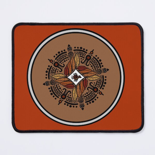Item preview, Autumnal Aztec Inspired Pattern designed and sold by Kai Alexander.