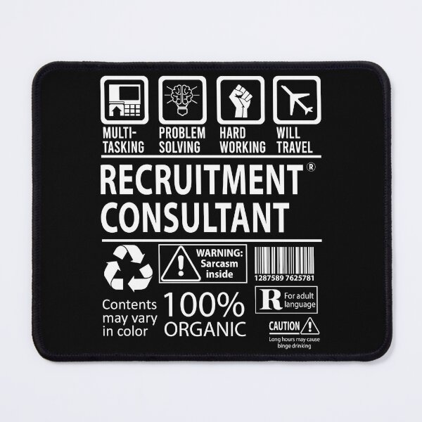 Item preview, Recruitment Consultant T Shirt - MultiTasking Certified Job Gift Item Tee designed and sold by oslandefren.