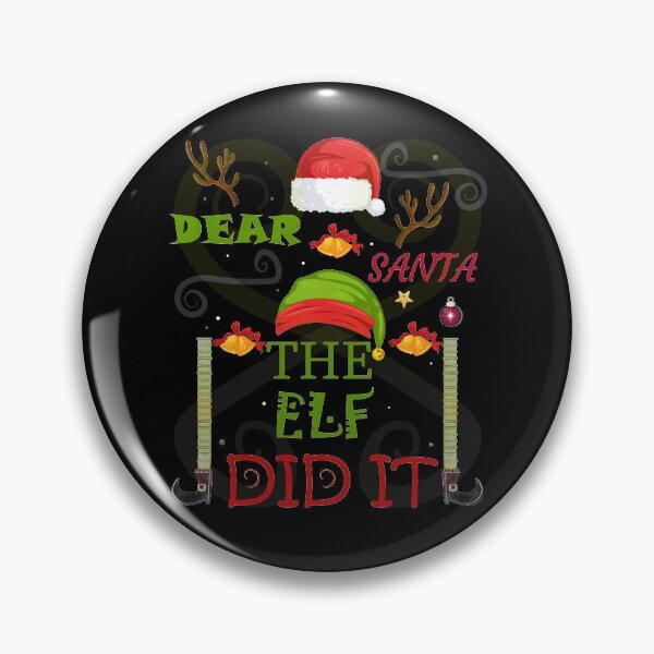 Item preview, Dear Santa The Elf Did it designed and sold by Multi0Printing.