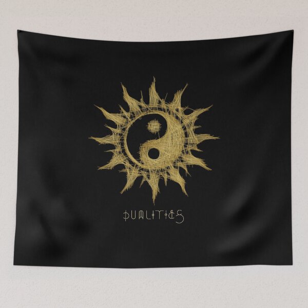 Item preview, Dualities - Symbol Yin-yang, night and day, mystic sun, mandala art. designed and sold by H Jonas.