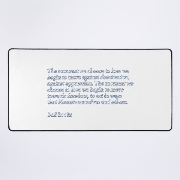 Item preview, bell hooks quote designed and sold by rhodeyart.