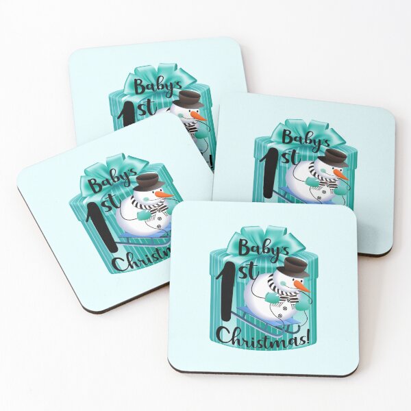 Item preview, SNOW JOY: Baby’s First Christmas! Aqua (Incl. Maternity & Baby Wear) designed and sold by PawsitiveMum.