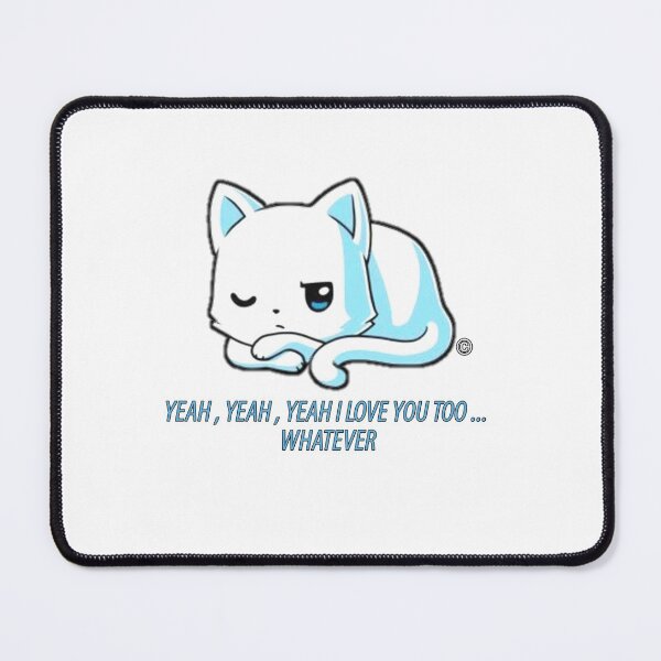 Item preview, Cat says hey! Yeah i love you too .. designed and sold by HFRATELLO.