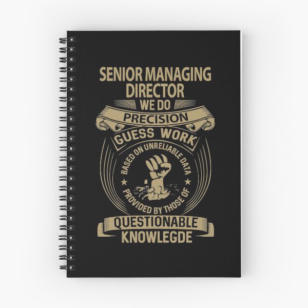 Item preview, Senior Managing Director T Shirt - We Do Precision Job Gift Item Tee designed and sold by natalinedk.