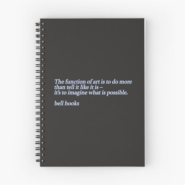 Item preview, bell hooks quote on art designed and sold by rhodeyart.