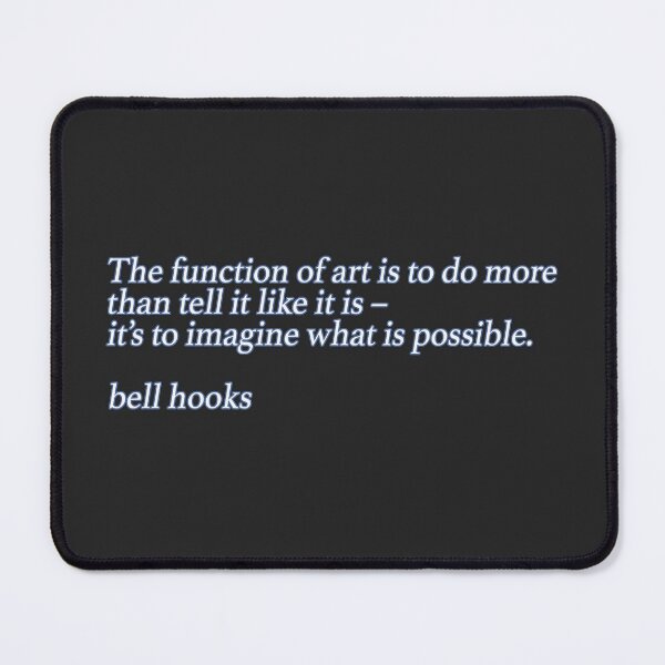 Item preview, bell hooks quote on art designed and sold by rhodeyart.