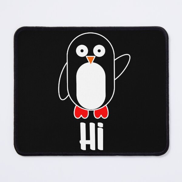 Artikelvorschau, Netter Pinguin Chill Hi entworfen und verkauft von Designs By David.