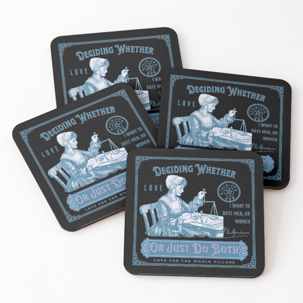Item preview, Deciding Whether I Want To Date Men or Women Blue designed and sold by MaryJaneRC.