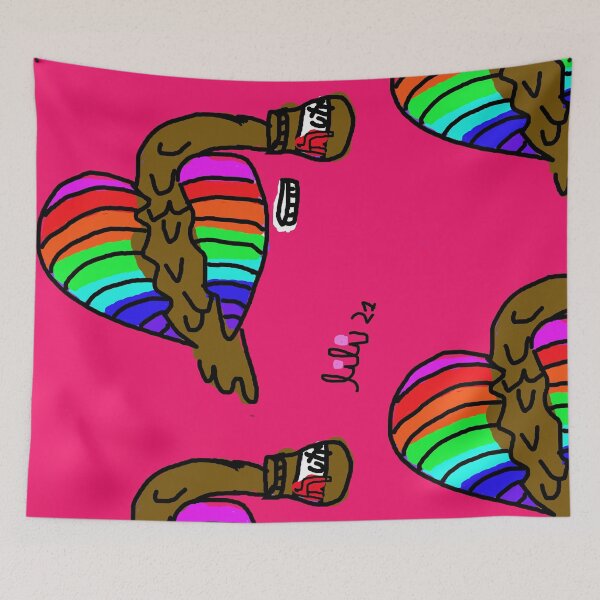 Item preview, Series: Art Sweet rainbow heart with pink nutella designed and sold by LileskaDiaz.