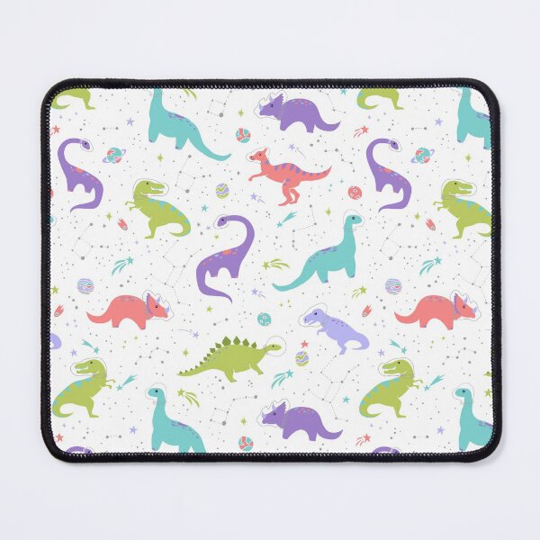 Item preview, Space Dinosaurs on White designed and sold by latheandquill.