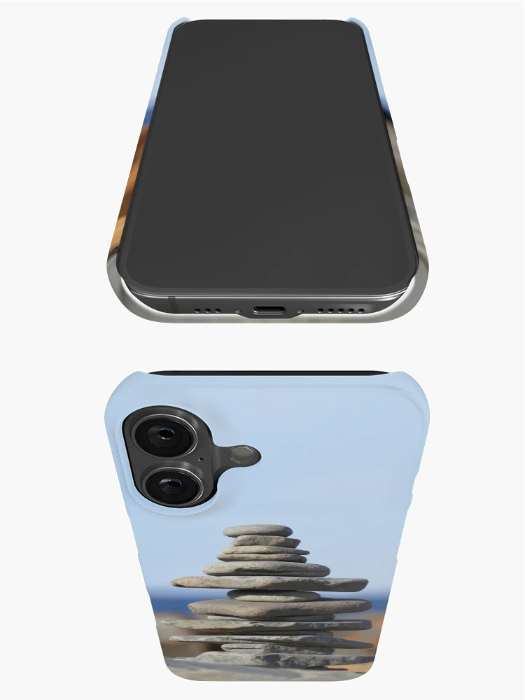 Thumbnail 3 of 4, iPhone Case, Rock stack designed and sold by GreenNote.