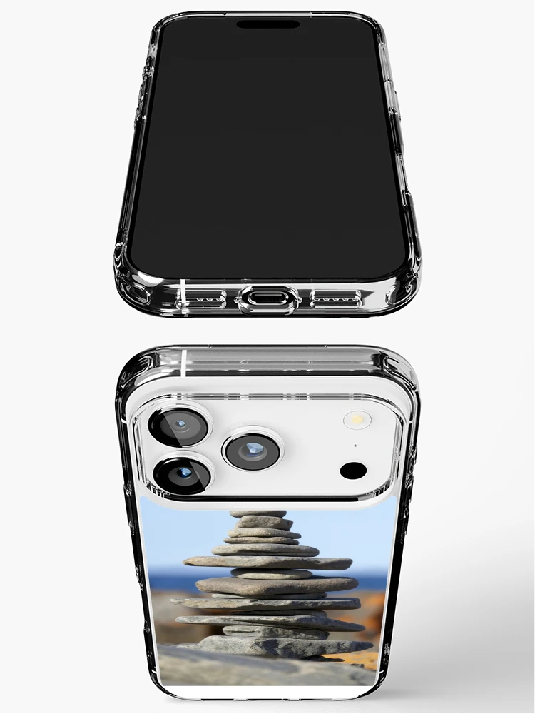 Thumbnail 3 of 5, iPhone Case, Rock stack designed and sold by GreenNote.