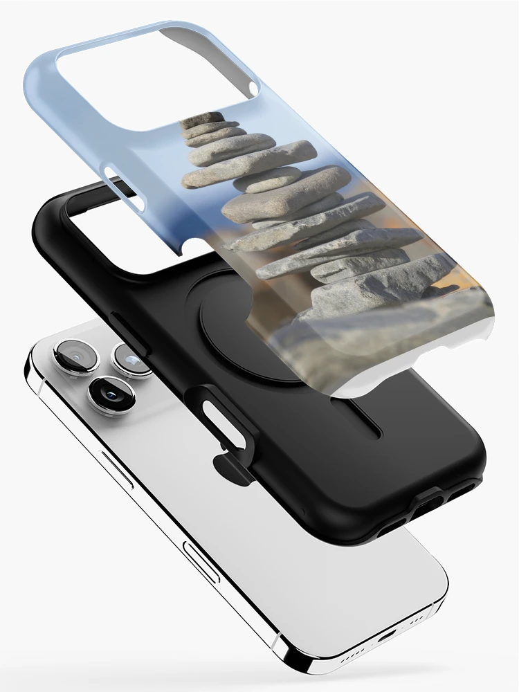Thumbnail 2 of 4, iPhone Case, Rock stack designed and sold by GreenNote.