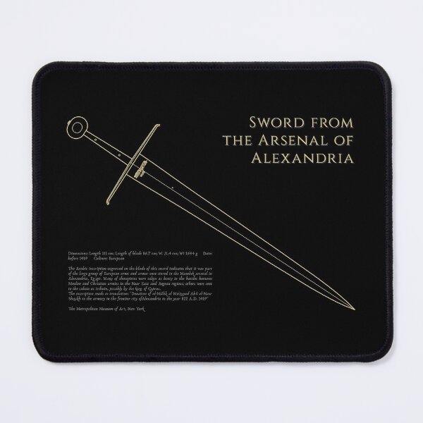 Item preview, Sword from the Arsenal of Alexandria designed and sold by historicalmerch.
