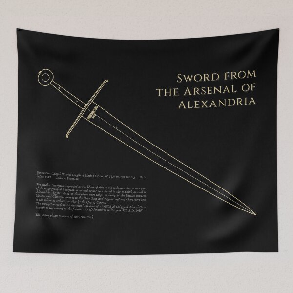 Item preview, Sword from the Arsenal of Alexandria designed and sold by historicalmerch.