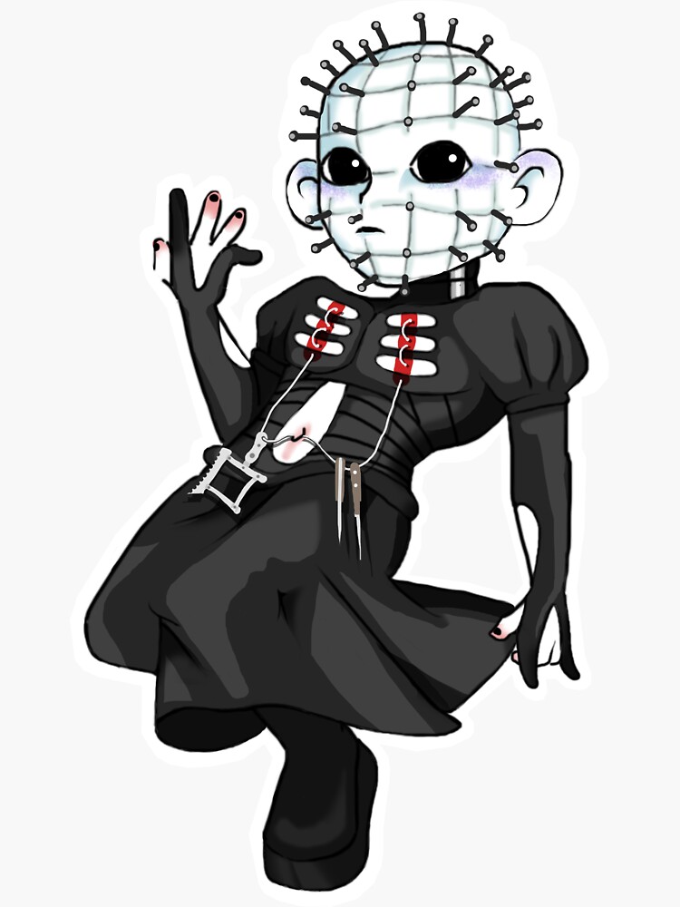 Cute Pinhead Sticker By Yamiyamishop Redbubble