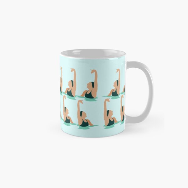 Item preview, Artistic Swimming Synchronized Swimming.  Artistic swimmers in a synchro team.  Synchronized swimmer designed and sold by LoveSynchro.