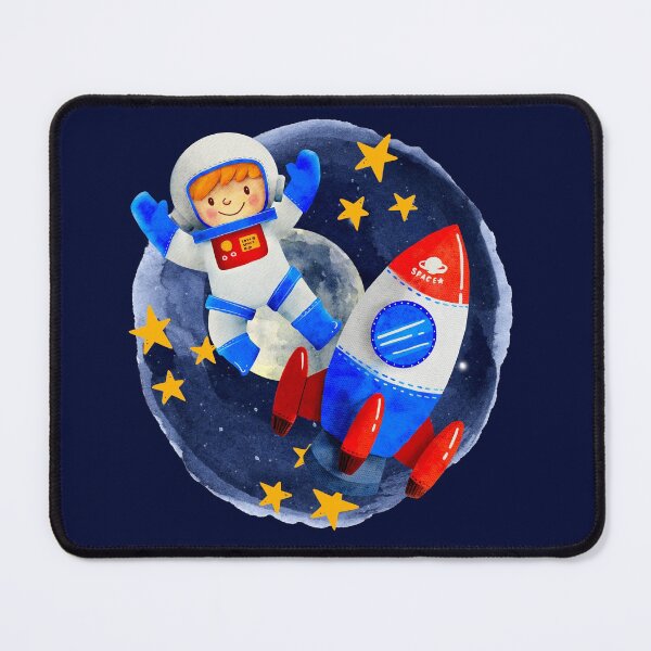Item preview, Astronaut and Spaceship designed and sold by ChelleCreate.