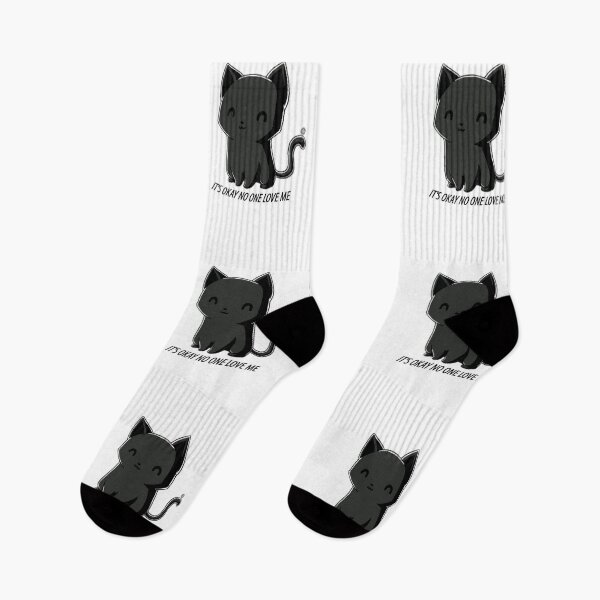 Item preview, Cat says hey! It's okay no one love me .. designed and sold by HFRATELLO.
