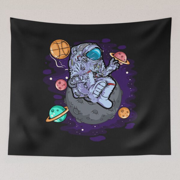 Item preview, Vintage Astronaut Space T-Shirt - Retro 80s Throwback designed and sold by Luckydoe1.