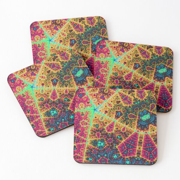 Item preview, Trippy Groovy Colorful Fractal designed and sold by Kaleiope Studio.