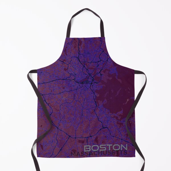 Item preview, Boston Massachusetts Street Road Map Grunge Metallic Texture designed and sold by Gerard Fay.