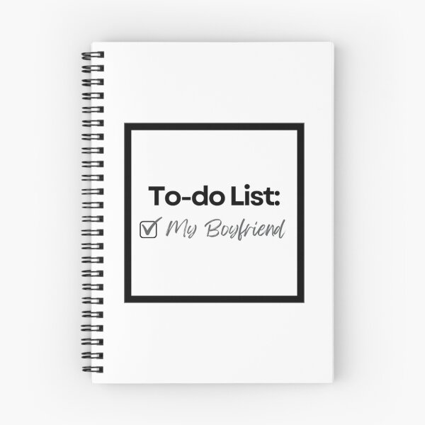 Item preview, To-do List: My Boyfriend designed and sold by SmileWit.