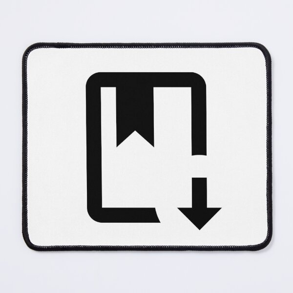 Item preview, MDI book-arrow-down-outline designed and sold by GnarlyFurtardo.